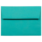 JAM Paper A6 Invitation Envelopes, 4.75 x 6.5, Brite Hue Sea Blue Recycled, 100 Pack (15903g)-Sea blue