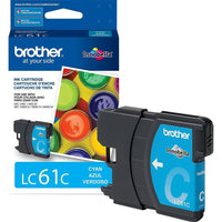Brother LC61 Cyan Ink Cartridge (LC61CS)-Standard ink cartridge, up to 325 pages