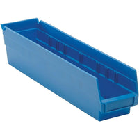 Quantum Storage Shelf Bins, Blue, 40 lbs, 36 Pack-Colour: Blue