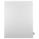 Mark Maker Legal Tabs - Letter Size - White - 1/25th cut - 25 tabs per package - 5 packages Pack - Number 198-White Single Tabs
