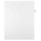 Mark Maker – Onglets séparateurs juridiques blancs, 1/15 onglets, format lettre, sans trous, numéro 154, 25/paquet-Onglets séparateurs blancs, 1/15 onglets