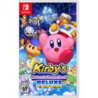 Kirby's Return To Dreamland Deluxe for Nintendo Switch-Copy enemies’ abilities and use their power to attack with a sword, wield a whip, float & more