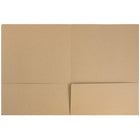 JAM Paper Premium Paper Cardstock Two Pocket Presentation Folders, Brown Kraft Paper Bag, 12 Pack (5166617481g)-Brown Kraft Paper Bag 100% Recycled