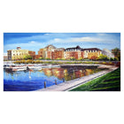 Designart Victoria Cityscape, Wall Art Canvas, (PT2041- 32 X 16)-Print