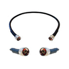Wilson Electronics 2 ft. WILSON400 Ultra Low Loss Coax Cable (N Male - N Male), Black-Ultra Low-Loss Coaxial Cable