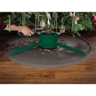 WeatherTech Christmas Tree Mat - Round - Cocoa-Easily cleaned with soap and water