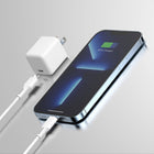 TUFF8 Glide Guard with Screen Protector and Wall Charger For iPhone 15 Plus - Smoke Black-The oleophobic coating repels waters, oils, and other liquids that may disrupt the viewing and touch experience