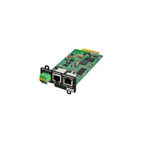 Eaton Network and MODBUS CardMS RMT Management Adapter-Ports: 1x 100Base-TX - RJ-45, 1x RS-232/485 - terminal block, 1x management (RS-232) - RJ-45