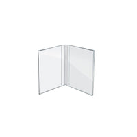 Azar Displays – Porte-affiche à cadre double en acrylique, 10/paquet (107726)-Livre