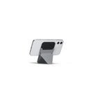 MOFT Snap-On Magnetic MagSafe Compatible Phone Wallet Stand for iPhone - Grey-Holds up to 3 cards