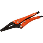 Grip-on 12" Locking Pliers, 5-1/16" Jaw Opening, Long Nose-Jaw opening (inches): 5-1/16"