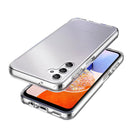 General Supply Goods + Co Wireless Charging Compatible Hybrid Case for Samsung Galaxy A14 - Clear-Clear