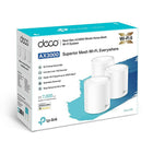 TP-Link Deco X60 AX3000 Whole Home Mesh WiFi System - 3 Pack-2402 Mbps (5 GHz)
574 Mbps (2.4 GHz)