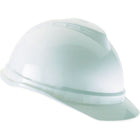 MSA Advance Vented Caps, Ratchet Suspension, White - 3 Pack-Certification(s) ANSI Type I