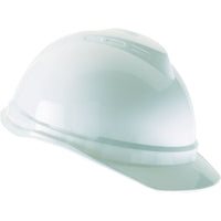 MSA Advance Vented Caps, Ratchet Suspension, White - 3 Pack-Certification(s) ANSI Type I