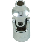 Gray Tools 1/4" X 1/4" Drive 12 Point, Standard Length, Universal Joint Socket, Chrome Finish-Size: 1/4"