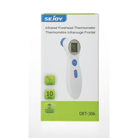 SEJOY Infrared Forehead Thermometer - White/Blue-Infrared Forehead Thermometer