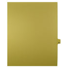 Mark Maker Legal Exhibit Index Tab Buff Single Tabs, 1/25th Cut, Letter Size, No Holes, Number 66, 25 Pack-Buff Single Tabs, 1/25th Cut