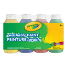 Crayola Washable Paint, Assorted, 237 mL-Easily washes from skin and most clothing with just soap and water
