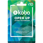 Kobo $10 Gift Card-Air Miles cannot be collected on Gift Card purchases.