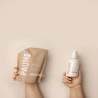 Paume Handcare Exfoliating Hand Cleanser Bottle 250ml and Exfoliating Hand Cleanser Refill Bag 500ml-The result is clean, smooth, and nourished hands.