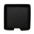 Ashlin Yorkshire Coaster Set Of 8 Coaster with Box, Black-Keep your desktops and dining tables free of damage, when you choose one of our ASHLIN coasters