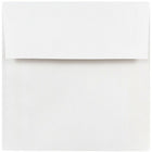 JAM Paper Enveloppes carrées standard à fermeture gommée, 5 x 5 po, blanc, 1000/pqt-Blanc