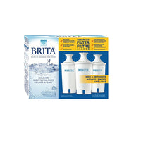 Brita Water Filter Refill - 3 Pack-Replace filter every 151 L (about 2 months for the average family)