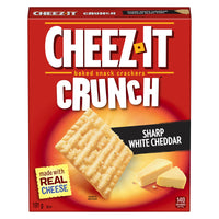 Cheez-It Crackers - White Cheddar - 191g-Ripple-shaped snack crackers with bold flavours & crunchy, chip-like texture