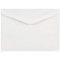 JAM Paper A7 V-Flap Invitation Envelopes, 5.25" x 7.25", White, 500 Pack (4023210c)-White