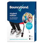 Bouncy Bands for Standard Chairs 13-18" Wide Black Support Pipes, 2 Pack (BBABBCBK)-Black/Latex Free