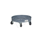 Zenith Safety Leak Containment Drum Dollies, 24.25" Dia. x 8.625" H, 1.5 Us Gal. Spill Cap.-Dimensions 24.25" dia. X 8.625" H