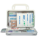 Safecross Deluxe Regulation First Aid Kits, Ontario, Plastic Box, Unitized - 3 Pack-Container Size 10-Unit