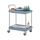 Deep Ledge Utility Cart, Capacity: 400 Lbs., No. of Shelves: 2 (BC2636-2DG)-No. of Shelves: 2