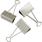 Staples Binder Clips - Large 2" - Silver - 8 Pack-Strong metal clips to keep papers securely fastened