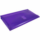 JAM Paper - Enveloppes en plastique avec crochet et boucle #10 - 5.25" x 10" avec extension de 1 po - Violet - Paquet de 12-Taille : #10 (5 po L x 1 po l x 10 po H) , Idéal pour stocker des reçus. des coupons. des relevés bancaires. des documents pliés. des stylos et bien plus encore !