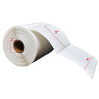 Premium Tape 4" x 3" (102 mm x 76 mm) Direct Thermal Labels - 3" (76 mm) Core - 4 Rolls-White