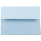 JAM Paper A7 Invitation Envelopes, 5.25 x 7.25, Brite Hue Baby Blue Recycled, 250 Pack (155628H)-Baby blue brite hue recycled envelope
