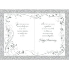 Rosedale 5-1/2" x 8" For Your 25Th Anniversary Greeting Cards And Envelopes, 12 Pack (15006)-Card shop quality greeting cards