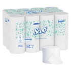 Scott Essential Coreless Toilet Paper - 2-Ply - 36 Rolls Per Case - 1000 Sheets Per Roll-This 2-PLY Scott Essential coreless toilet paper is efficient, for fewer refills, less waste, and easy maintenance