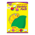 Trend Enterprises 6" Bright Bugs Classic Accents Variety Pack, 108 Pack (T-10914)-Dimensions: 6"L (each)