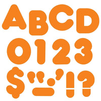Trend Enterprises Casual Uppercase Ready Letter 4", Orange, 426 Pack-Size: 4"(L)