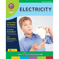 eBook: Electricity (PDF version - 1-User Download) - ISBN 978-1-55319-008-0 - Grade 4 - 7-You will receive two emails: one confirming your entire order, and one with a "Download Software" buttonYou can download immediately or return to your email to download later