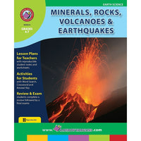 eBook: Minerals, Rocks, Volcanoes & Earthquakes (PDF version - 1-User Download) - ISBN 978-1-55319-006-6 - Grade 4 - 7-You will receive two emails: one confirming your entire order, and one with a "Download Software" buttonYou can download immediately or return to your email to download later