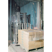 Kleton Strip Curtain Doors, 4' x 7' Door Opening, 8" Strip Width, 0.080" Strip Thickness-Door Height: 7'