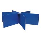 Pacon Round Table Privacy Board, Blue, 48" x 14", 2/Pack (PAC3788)-Privacy Board
