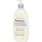 AVEENO Stress Relief Moisturizing Lotion - 532 mL-This moisturizing lotion combines the soothing properties of natural colloidal oatmeal, long known for its ability to moisturize, with the relaxing scents of essential lavender, chamomile and ylang-ylang oils, known for their calming benefits.