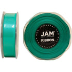 JAM Paper Double Faced Satin Ribbon, .88 Inch Wide x 25 Yards, Teal Blue, 2 Pack (807SAtibu25g)-Perfect for gift wrapping, clothes, decorating or tying around gourmet bottles, jars and gift baskets