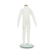 Can-Bramar RP 6-Years Old Soft Flexible Headless Mannequin, 41"H, 12" Dia Base, Fabric Nude-6-Years Old Soft Flexible Headless Mannequin in nude fabric. Perfect for fashion displays and store fixtures.