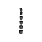 WeatherTech CupFone Cell Phone Holder - Universal - Black-Open access bottom lets you easily charge your mobile device while it is in place